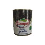 Compal haricots noirs cuits 845grs