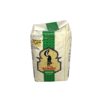 Semoule de blé dur grosse de qualité supérieure Le Renard 1 KG
