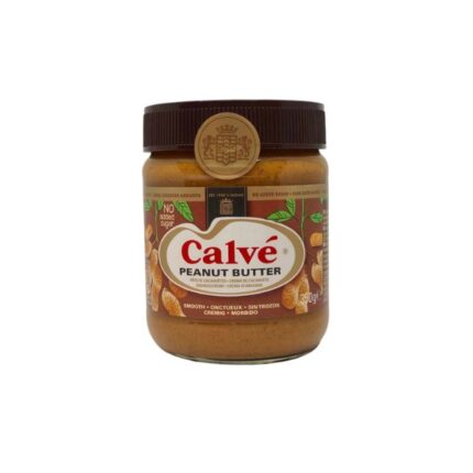 Beurre cacahuète "Peanut Butter" smooth Calvé 350 GRS