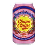Boisson gazeuse goût cerise bubble gum Chupa chups 34.5 cl