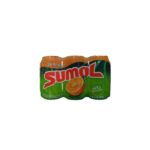 Sumol boisson orange 6 canettes x 33 centilitres