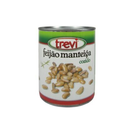 Trevi haricots beurre cuits "feijao manteiga cozido" 820grs