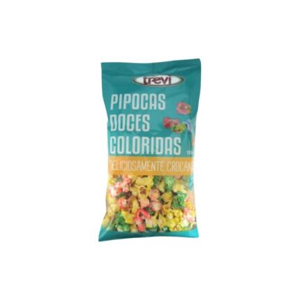 Trevi pop corn couleur "Pipocas doces coloridas" 150 grs