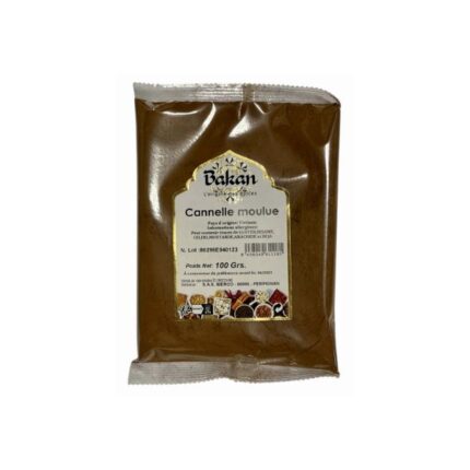 Cannelle poudre 100 grammes BAKAN