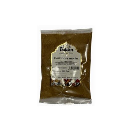 Coriandre moulu 100 grammes BAKAN