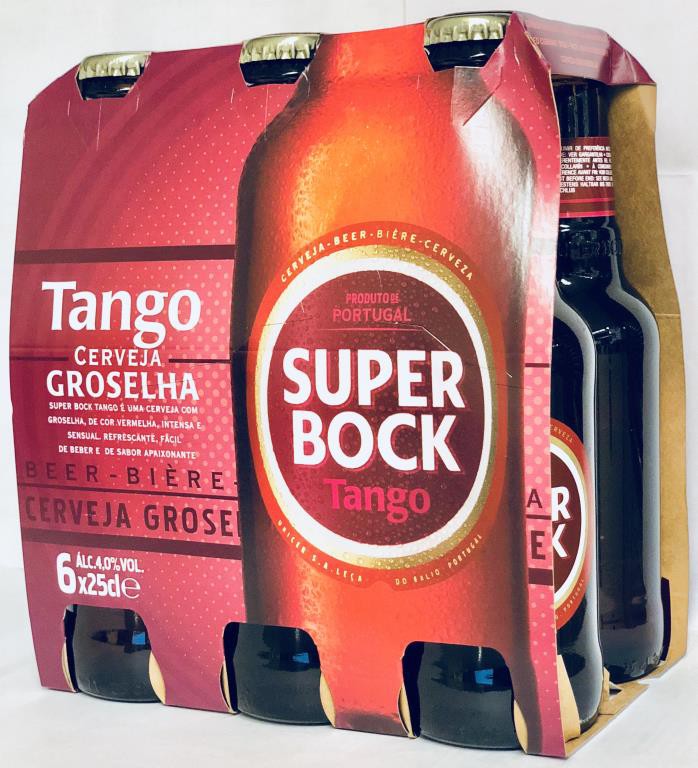 Bière Tango SUPER BOCK 6x25CL