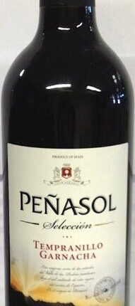 Vin rouge tempranillo garnacha PENASOL