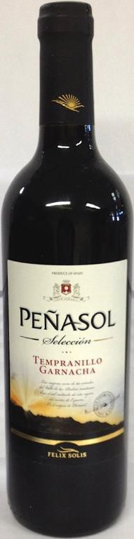 Vin rouge tempranillo garnacha PENASOL