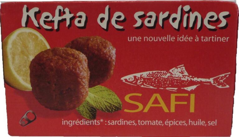 SAFI KEFTA DE SARDINES 120GRS