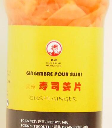Gingembre rose sushi COCK