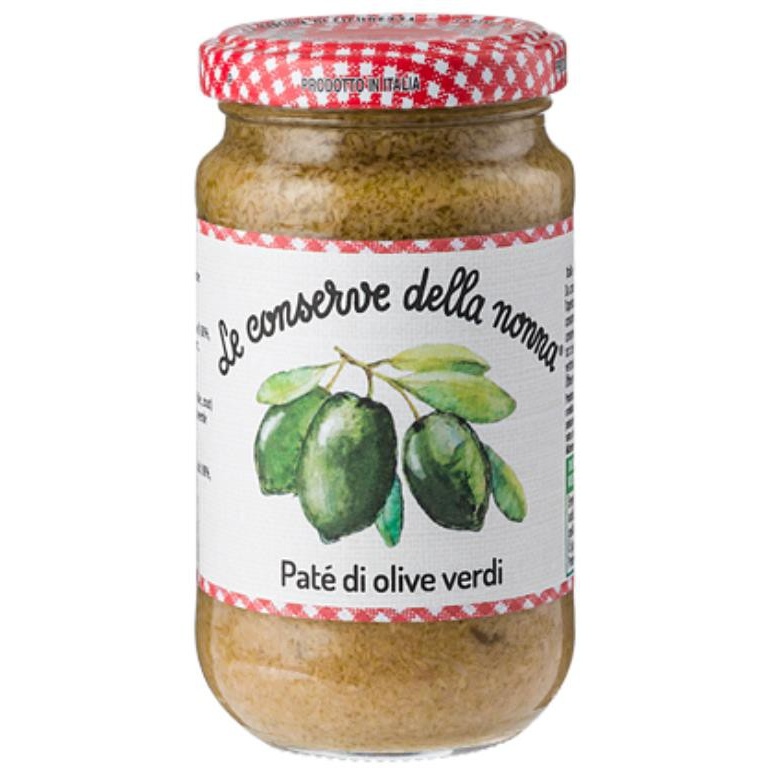 LE CONSERVE DELLA NONNA PATE DI OLIVE VERDI 190G