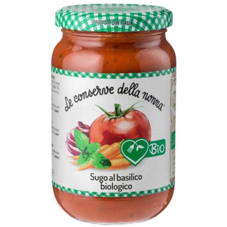 LE CONSERVE DELLA NONNA SUGO AL BASILICO BIOLOGICO BIO 350G