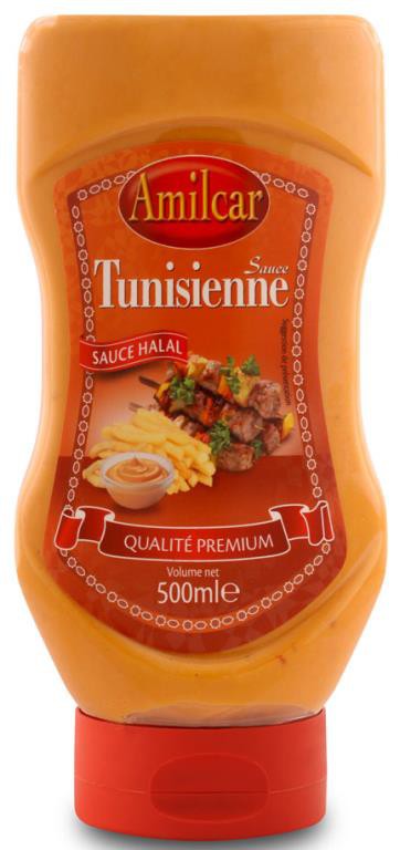 AMILCAR SAUCE TUNISIENNE 500 ML