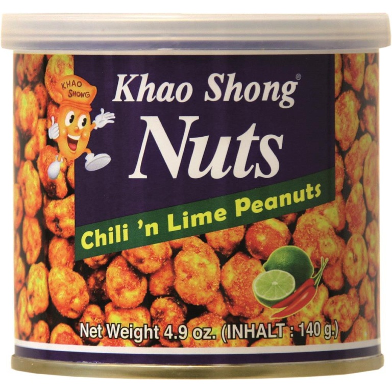 KAHO SONG CACAHUETES AU PIMENT ET CITRON VERT 140G