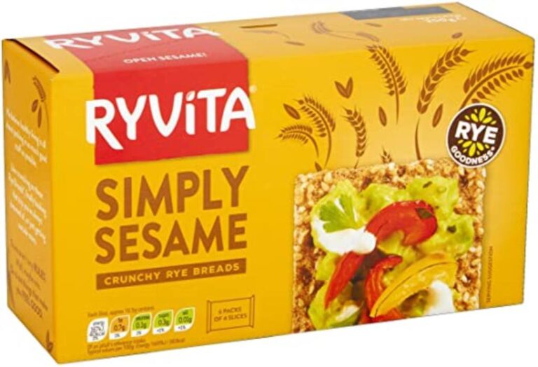 RYVITA SESAME CRISPBREAD 250G